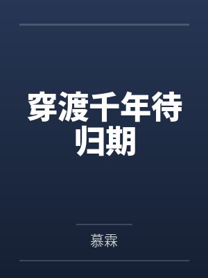 穿渡千年待归期封面