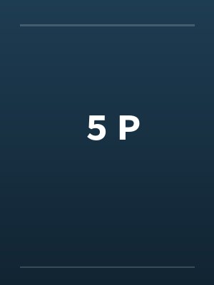 ５Ｐ封面